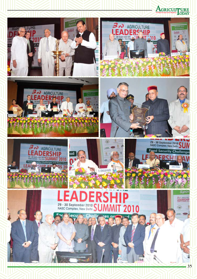 3RD AGRICULTURE LEADERSHIP CONCLAVE AND AWARDS 201