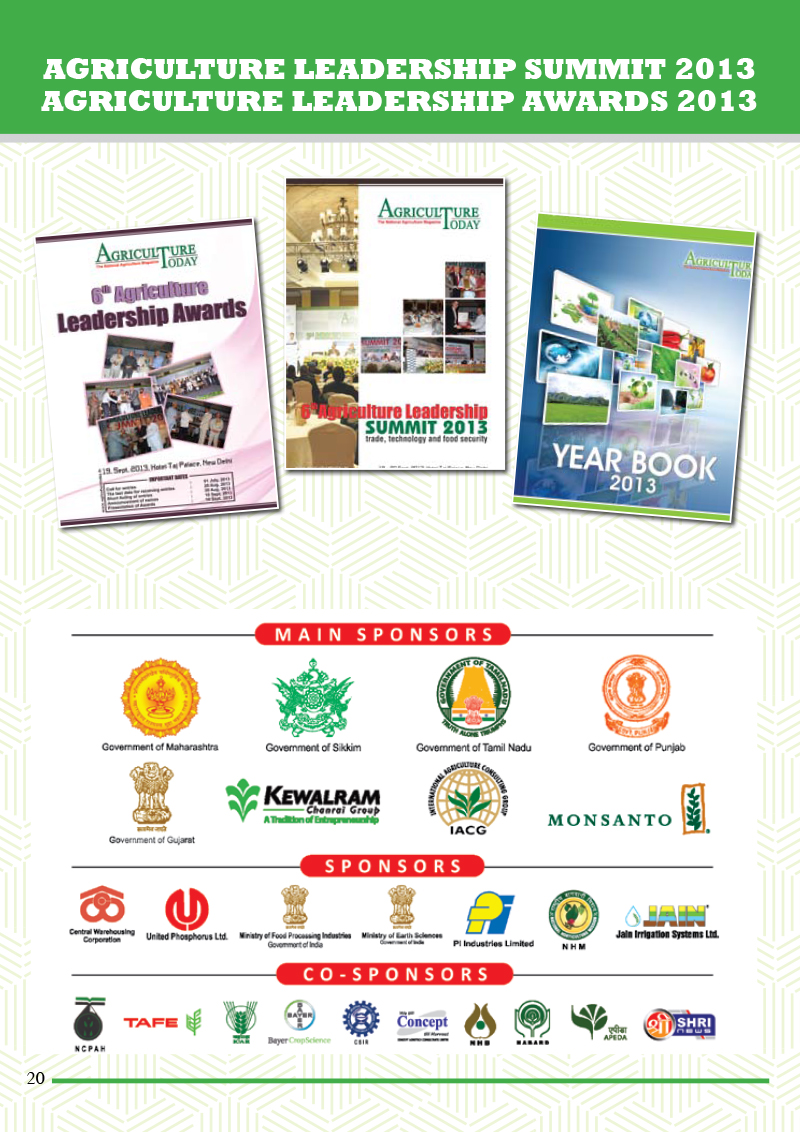  Agriculture Leadership Summit 2013