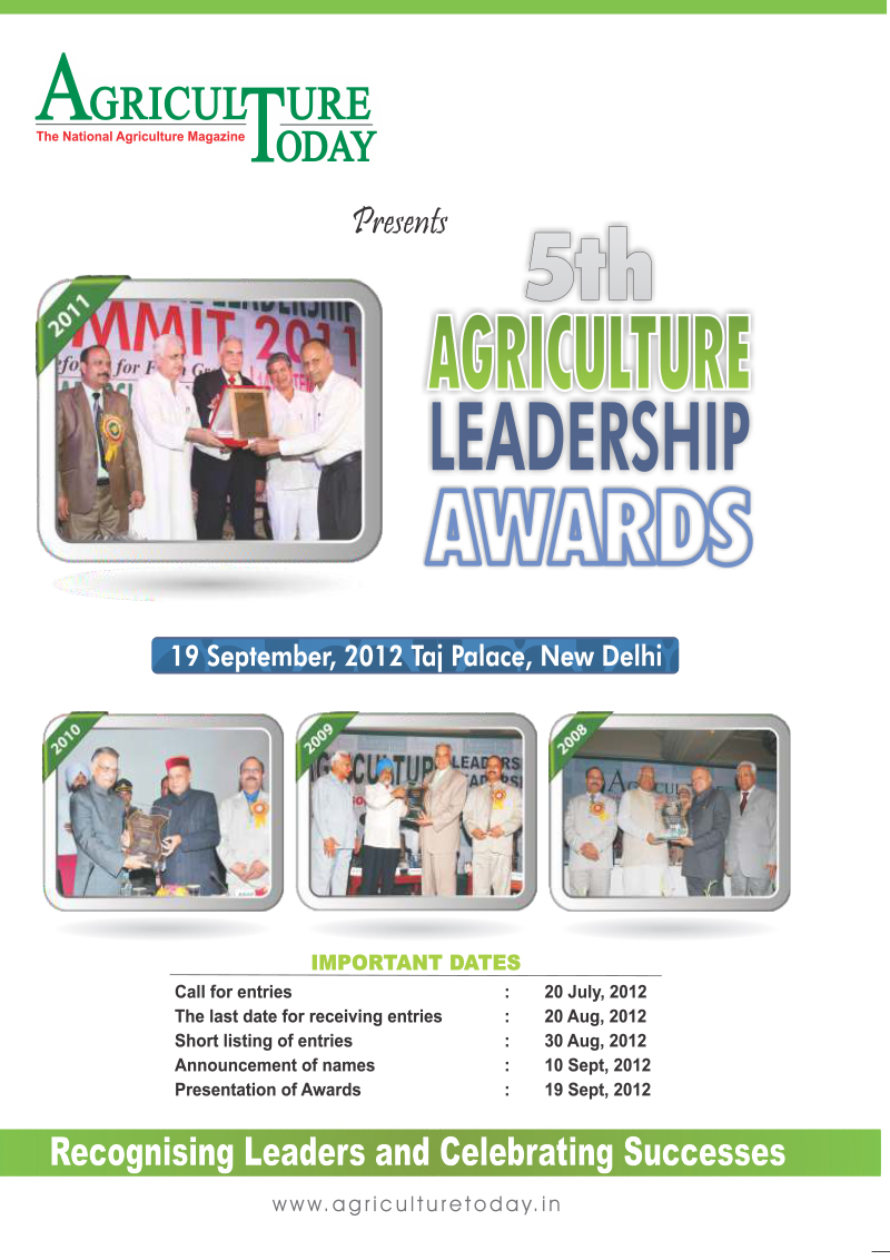 5th Agriculture Leadership Awards 2012